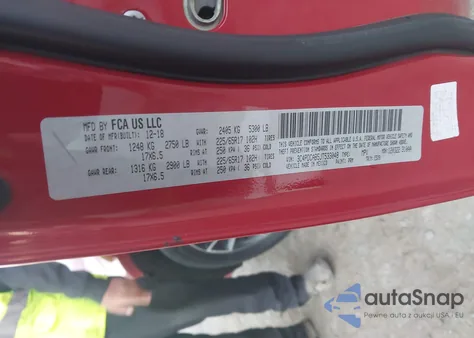 2018 Dodge Journey Se from USA, damaged, VIN 3C4PDCAB5JT533048